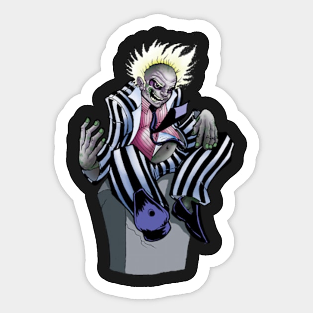 Beetlejuice Sticker by DVC